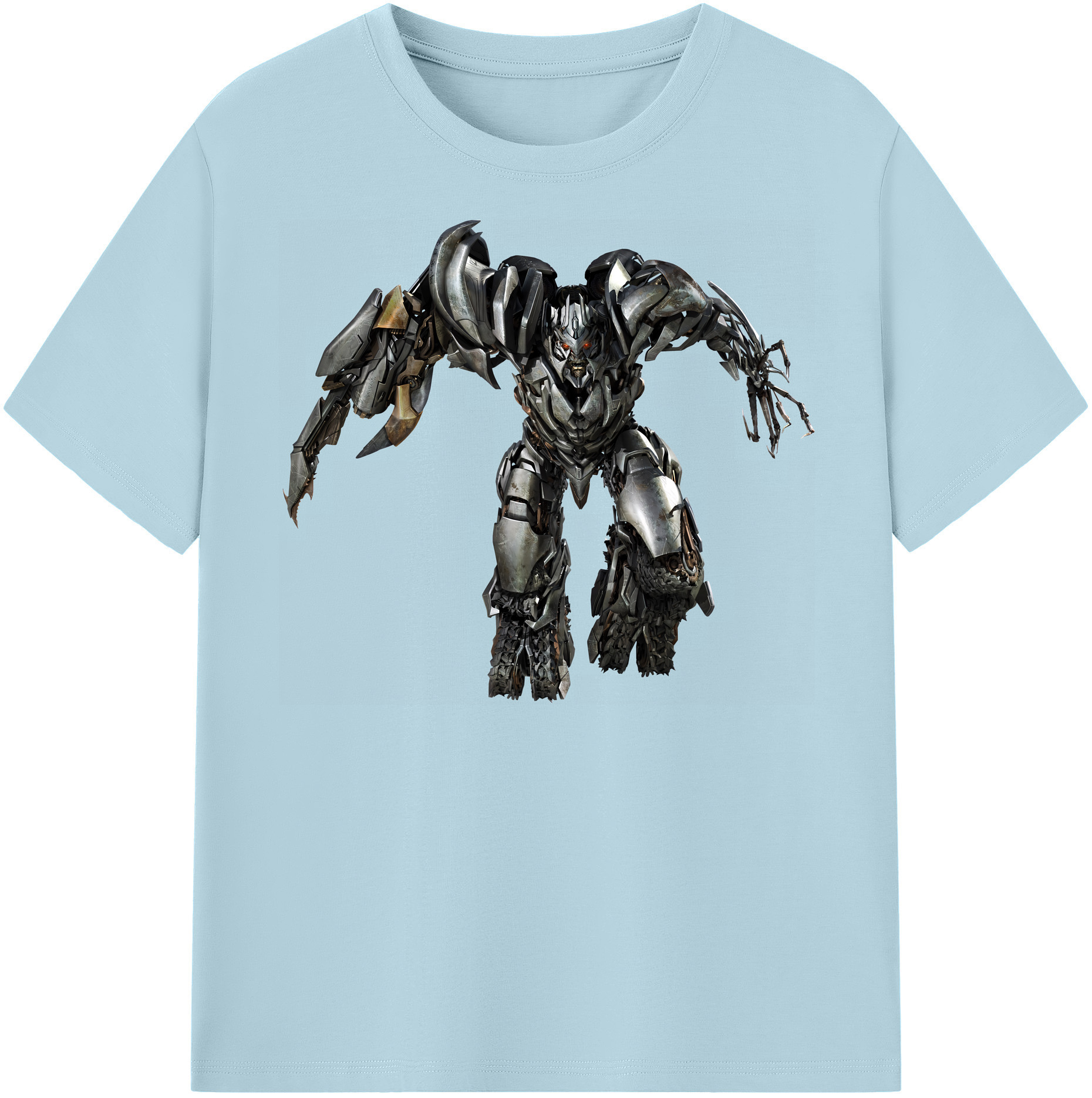 （画像用） Transformers トランスフォーマー 綿100％半袖Tシャツ（フロントプリント）